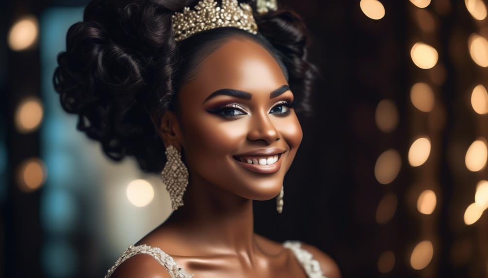 Wedding Makeup Black Girl