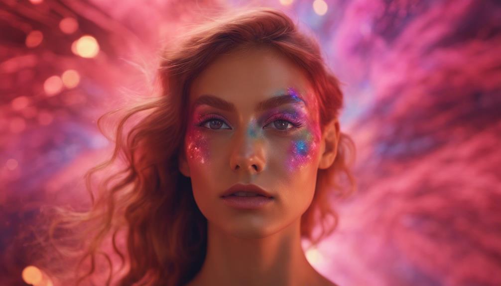 Space and Galaxy-Inspired Makeup