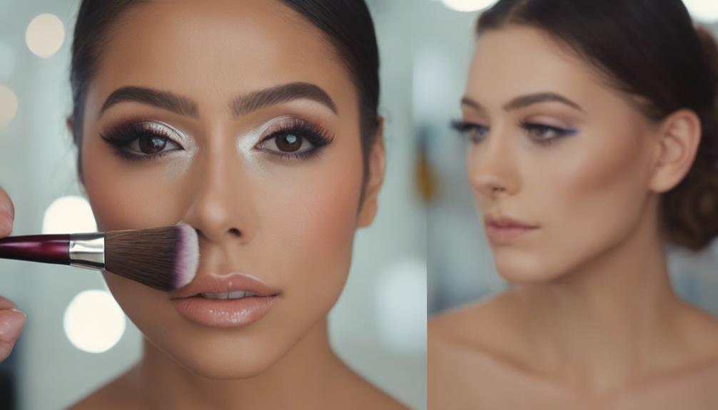 Stage Makeup Application